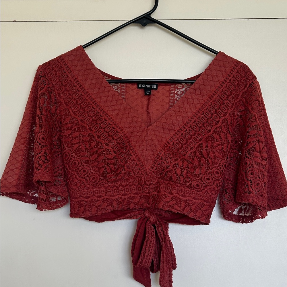 Lace Crop Top
